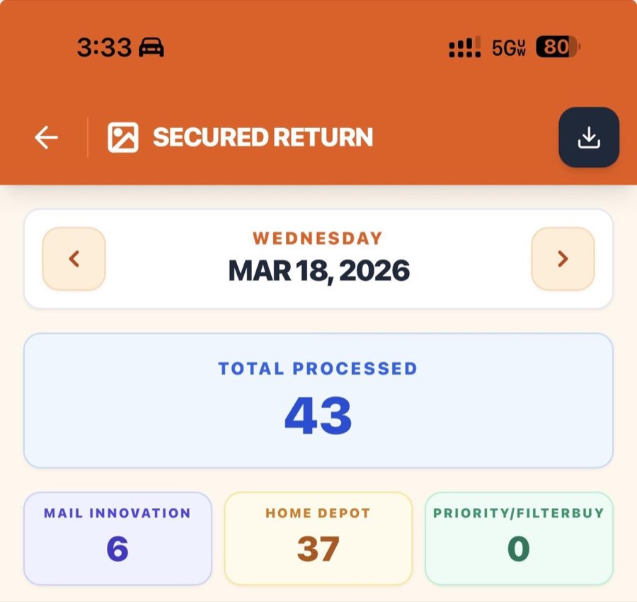 Capitol Heights floor tracker interface